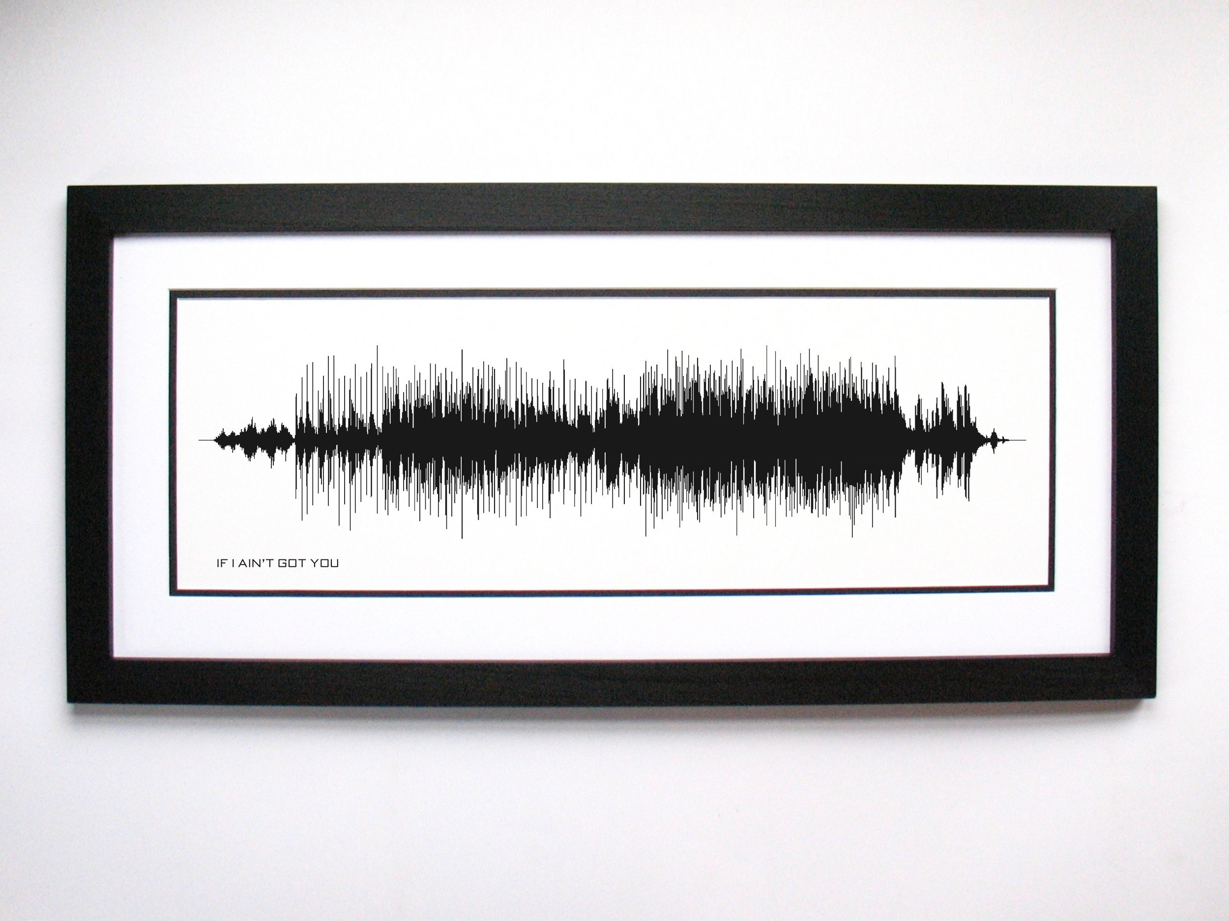 If I Ain't Got You - Song Lyrics Wall Art, Song Lyric Gift Idea, If I Ain't  Got You Sound Wave Song Poster, Custom Song Print, Song Picture - Etsy 日本, image size:2500x1875