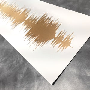 Sound Wave Art Custom Song Soundwave Print, Personalized to any song, Gift for Him or Her image 7