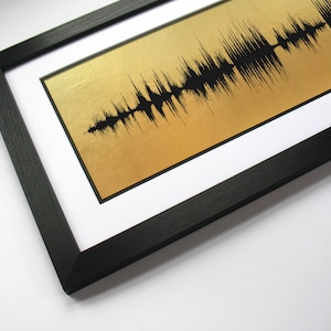 Song Sound Wave - 50th Birthday Gift, Favorite Song in Sound Waves - Fiftieth Metal Birthday Gift For Guys or Women