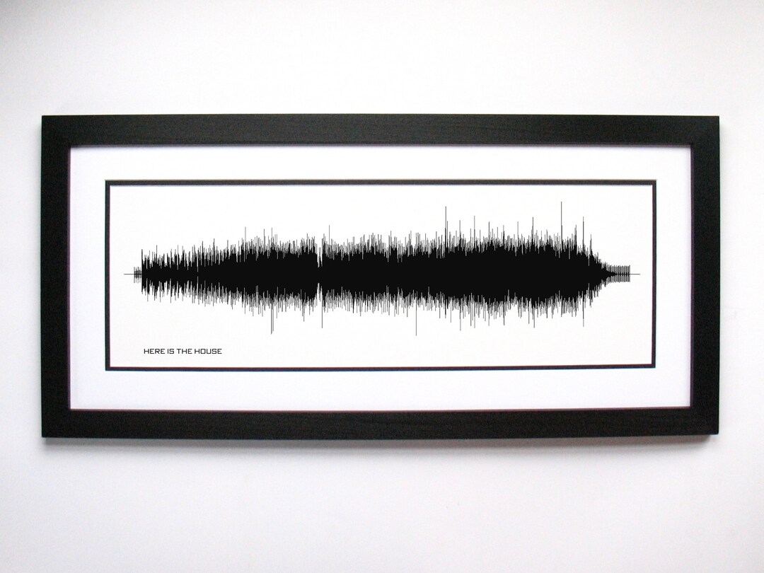 Here is the house song lyrics wall art song lyric gift idea here is