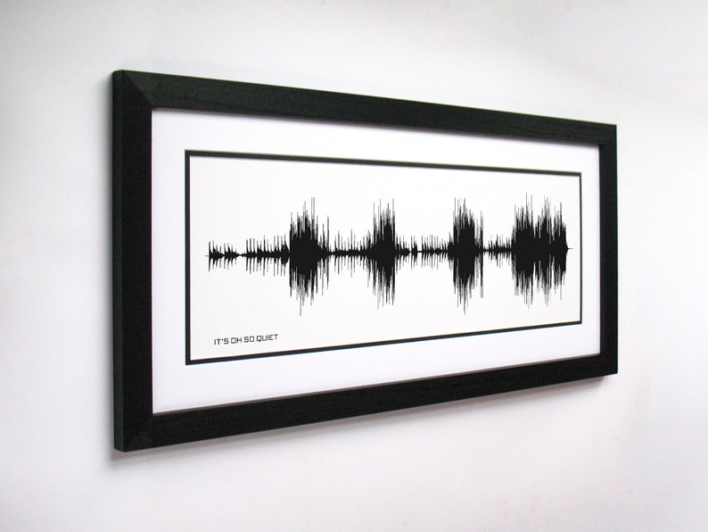 Its Oh So Quiet Song Lyrics Wall Art Song Lyric Gift Idea Etsy
