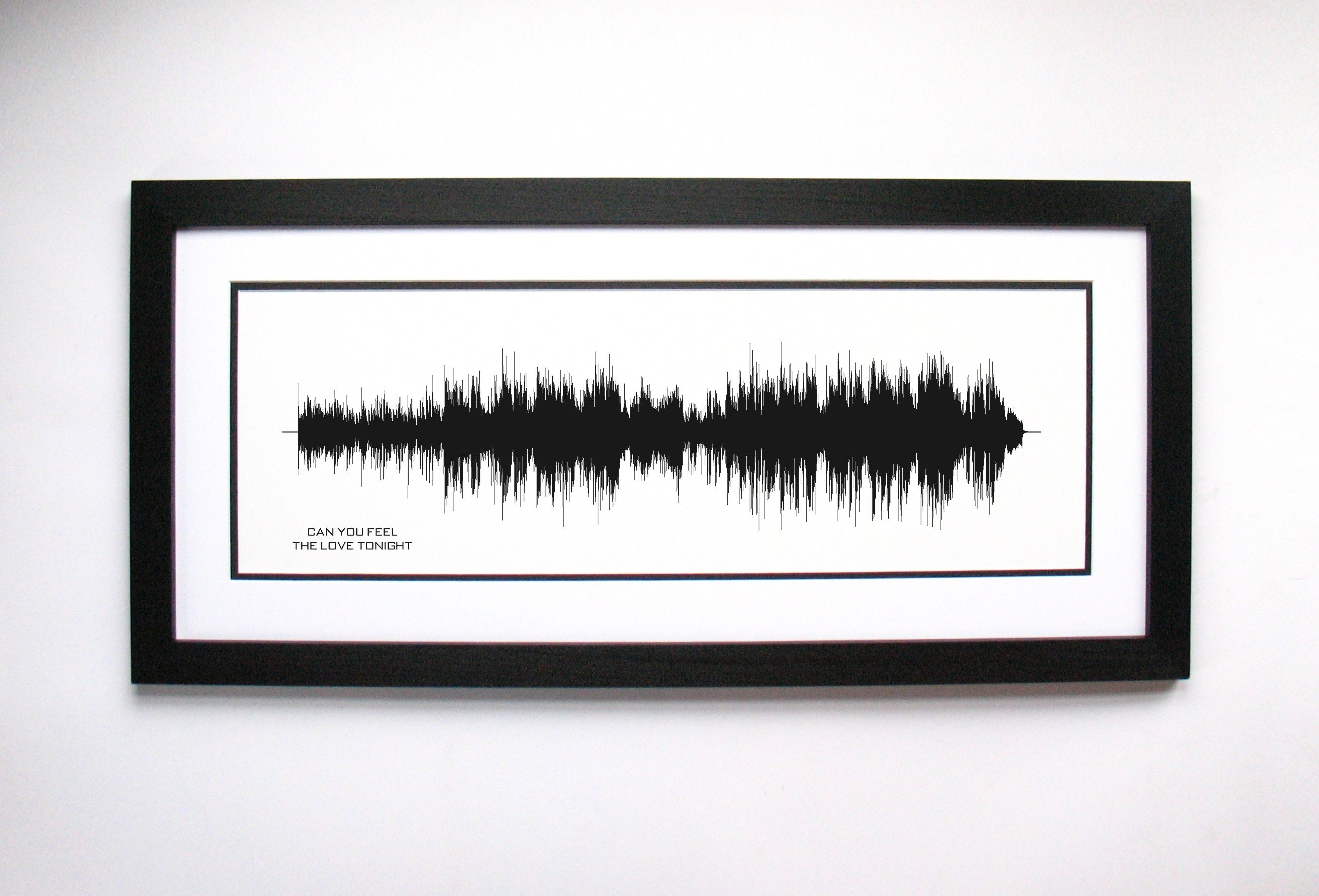 Can You Feel the Love Tonight - Song Wall Art, Song Lyric Gift