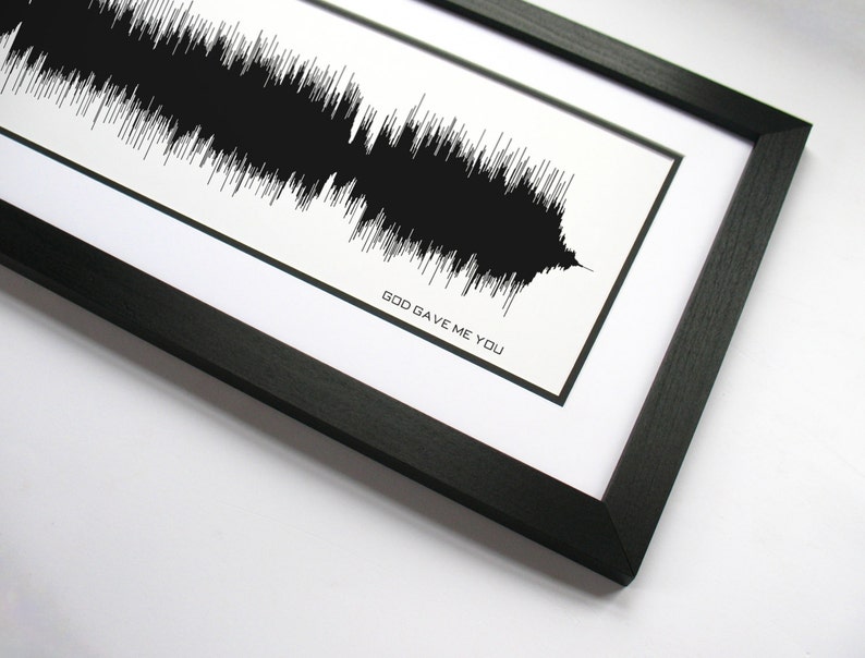 Blake Shelton God Gave Me You Sound Wave Art Etsy