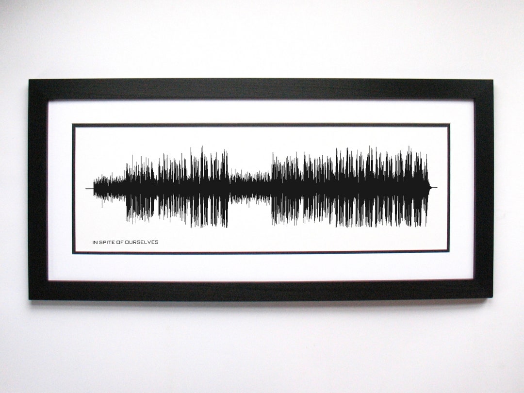 In Spite of Ourselves - Song Lyrics Wall Art, Song Lyric Gift Idea, in ...
