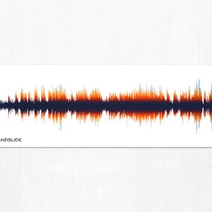 Landslide Song Lyrics Wall Art - Song Lyric Gift Idea, Landslide Sound
