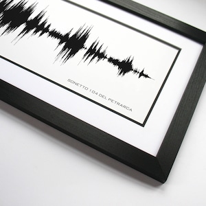 Liszt &quot;Sonetto 104 del Petrarca&quot; - Waveform representation of the classical piano song by Franz Liszt
