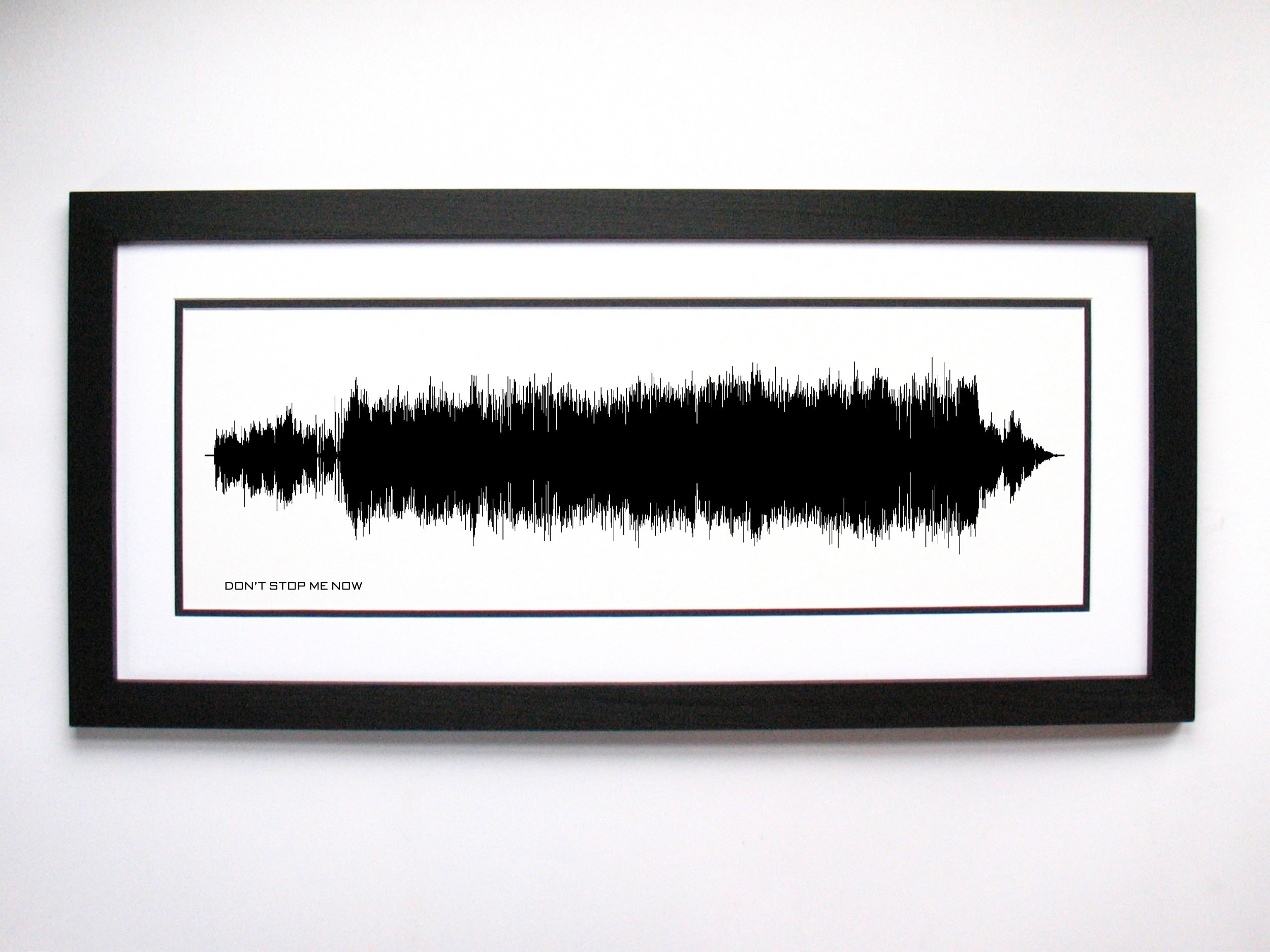 アート・デザイン・音楽 I DON'T RECOGNIZE ME IN.. / Thana Faroq Don't Stop Me Now - Song Lyrics Wall Art, Song Lyric Gift Idea