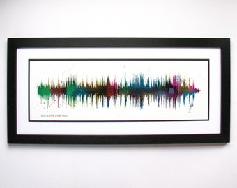 10th Birthday Gift - Favorite Song Into Sound Wave Art, Tenth Birthday Gift for Boys / Girls, Kids Gift Idea
