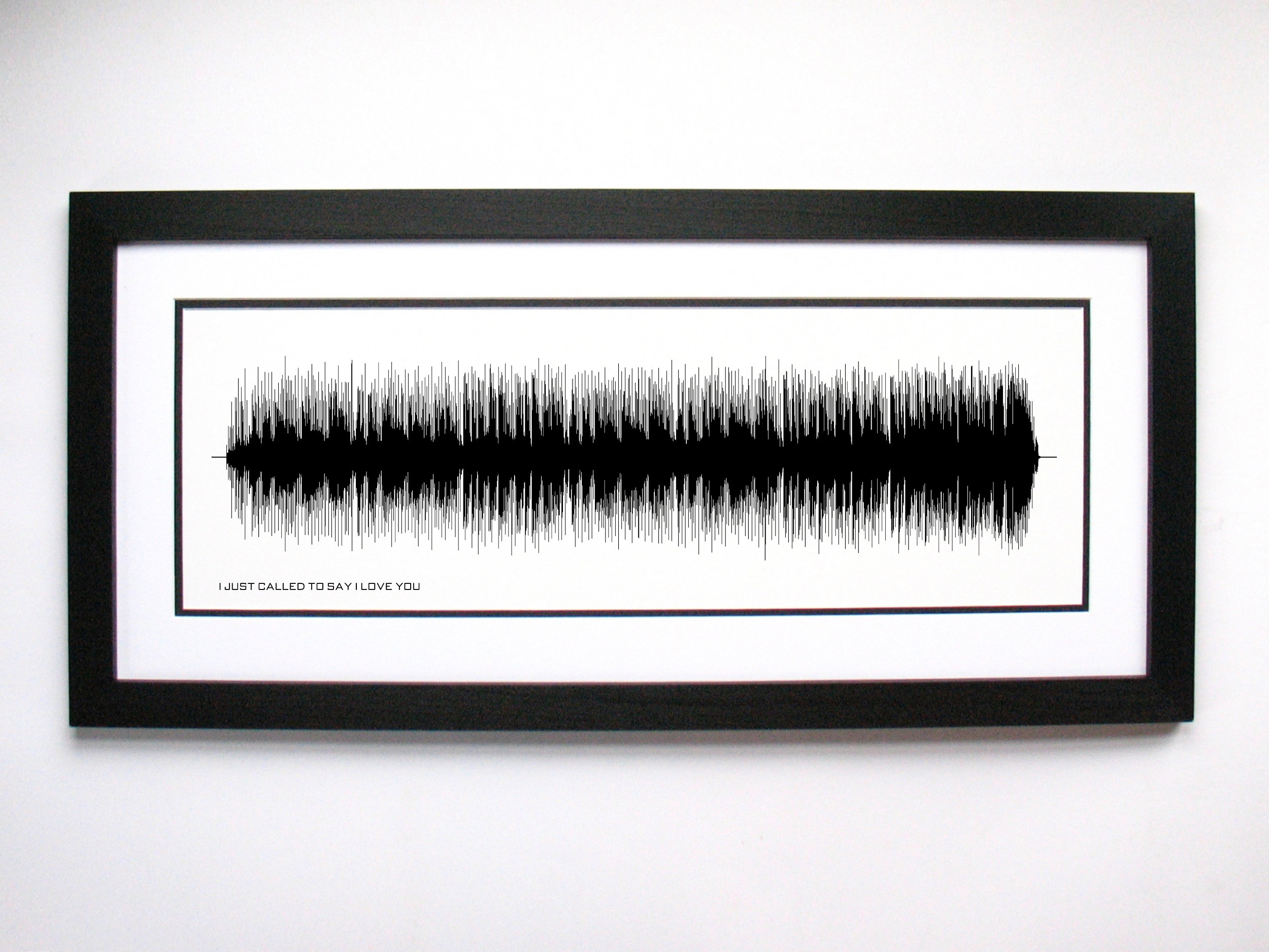 I Just Called to Say I Love You - Song Lyrics Wall Art, Song Lyric