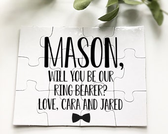 Ring Bearer Proposal-Ring Bearer Puzzle-Will You Be My Ring Bearer-Ring Bearer-Ask Ring Bearer-Ring Bear Proposal Puzzle-Puzzle Proposal