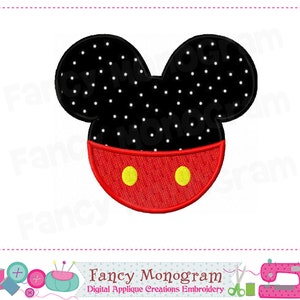 Micky Maus Applikation Stickdatei: Geburtstag Valentine (Digitaler Download) 161
