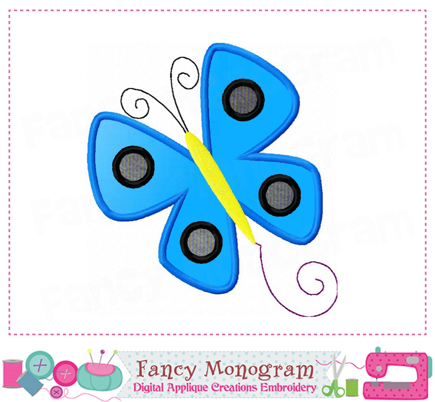 Butterfly applique Butterfly design Butterfly embroidery Etsy