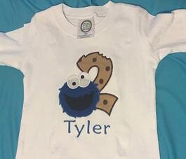 cookie monster numbers applique cookie monster numbers etsy