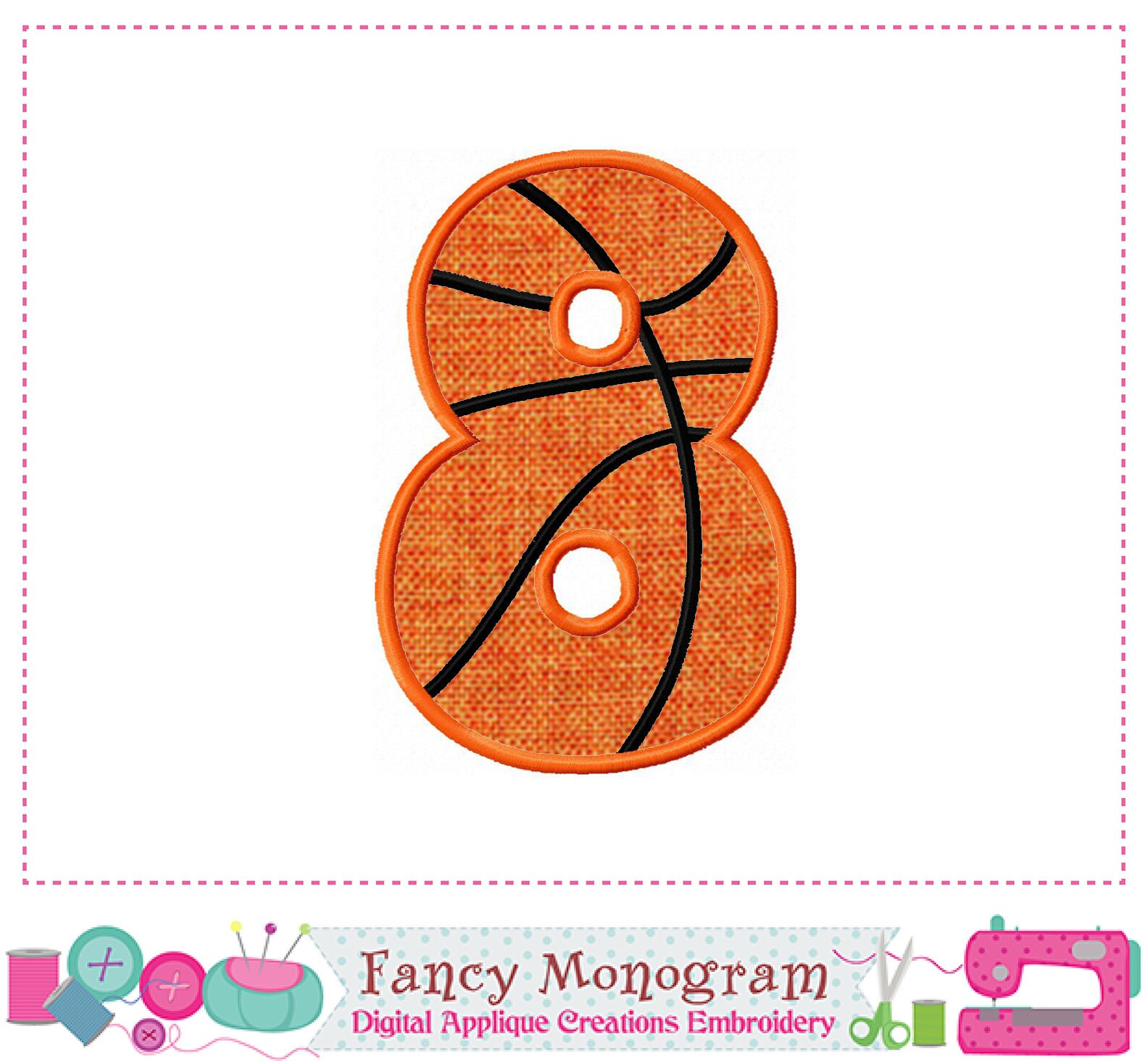 Basketball Numbers applique Basketball Numbers embroidery Etsy