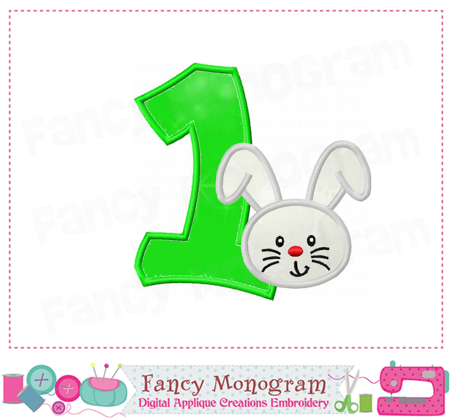 Easter Numbers Applique Bunny Numbers Embroidery Birthday Etsy