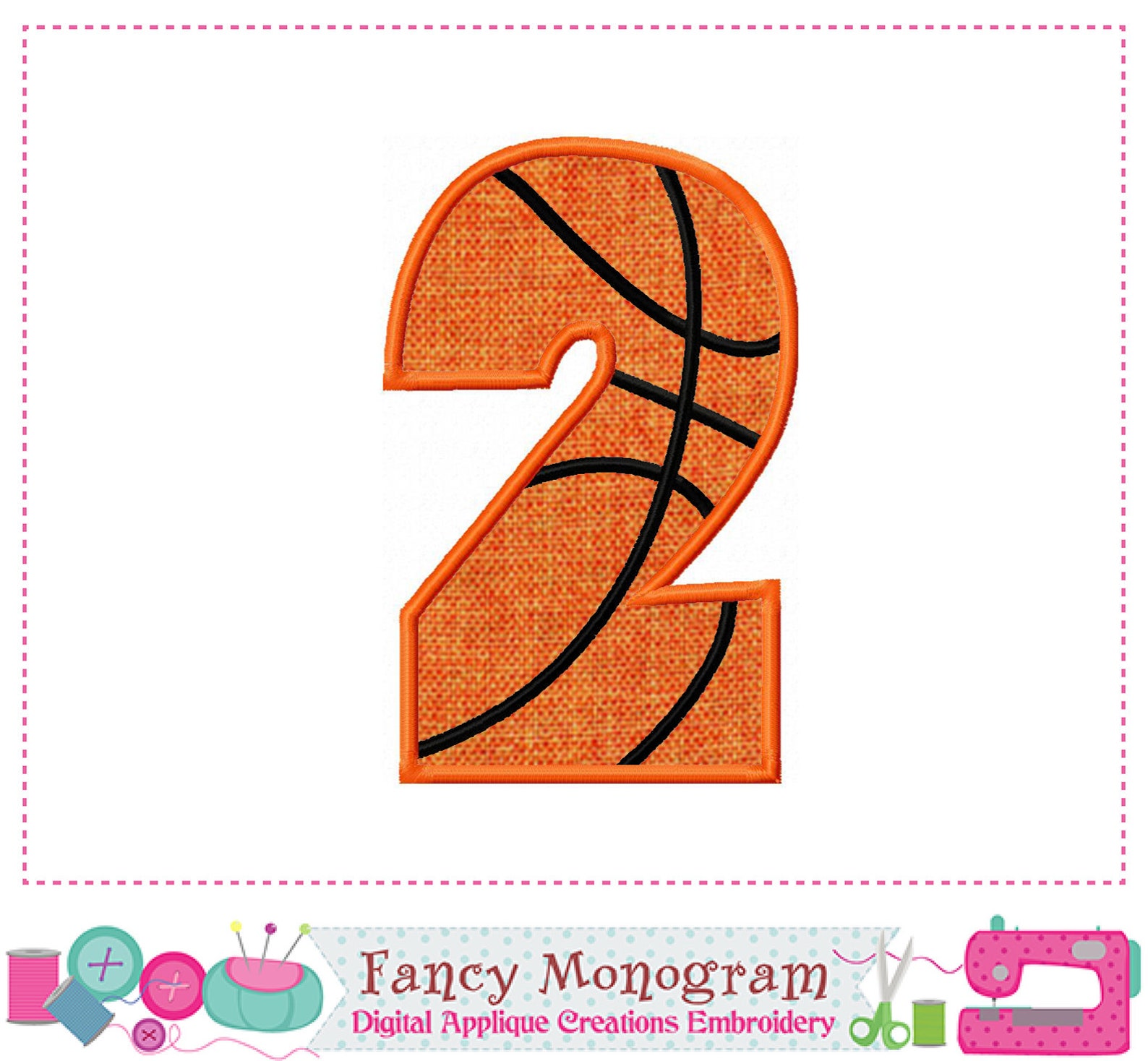 Basketball Numbers Applique Basketball Numbers Embroidery - Etsy