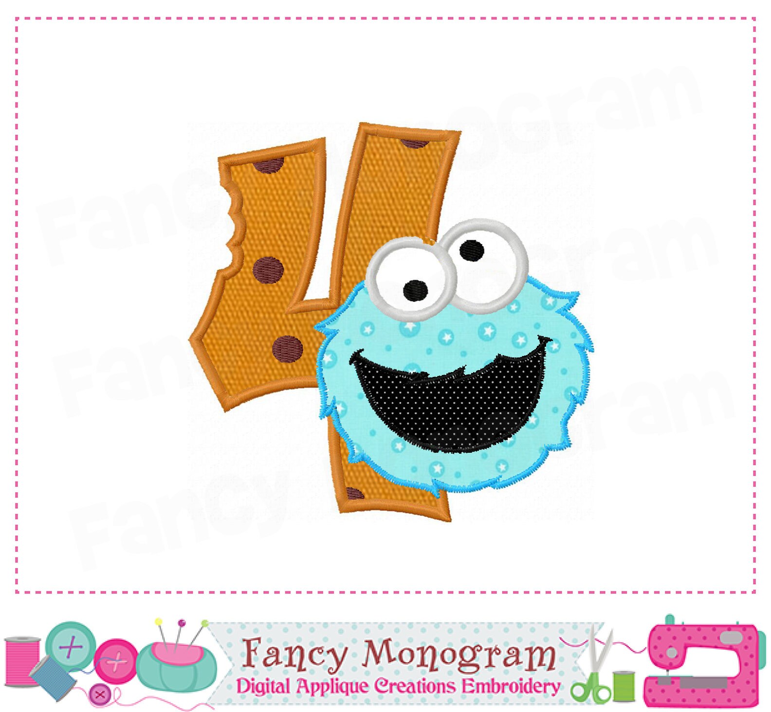 cookie monster numbers applique cookie monster numbers etsy