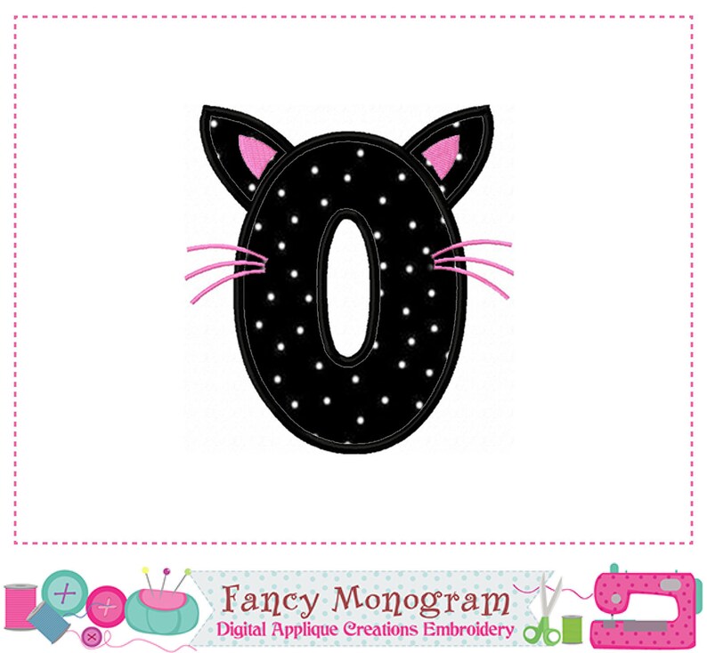 Halloween Numbers Applique Halloween Numbers Embroidery - Etsy