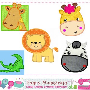 Può includere: Un set di quattro ricami di animali colorati. I disegni includono una giraffa, un leone, una zebra e un alligatore. I disegni sono perfetti per aggiungere un tocco di fantasia a qualsiasi progetto.