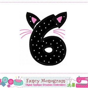 Halloween Numbers Applique Halloween Numbers Embroidery - Etsy