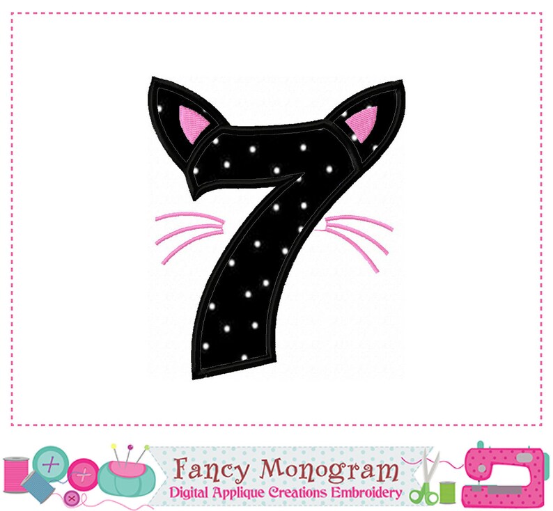 Halloween Numbers Applique Halloween Numbers Embroidery | Etsy