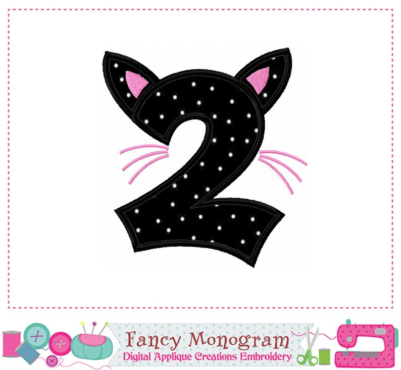 Halloween Numbers Applique Halloween Numbers Embroidery | Etsy
