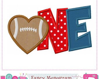 ONE Applique Embroidery for Super Bowl Football Lovers -2512OB
