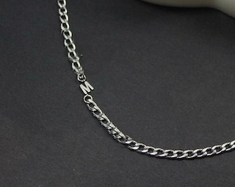 Sideways Initial Necklace Custom Initial Jewelry.Unisex jewelry  initial Personalized Men Women gift. engagement ,boyfriend   Anniversary