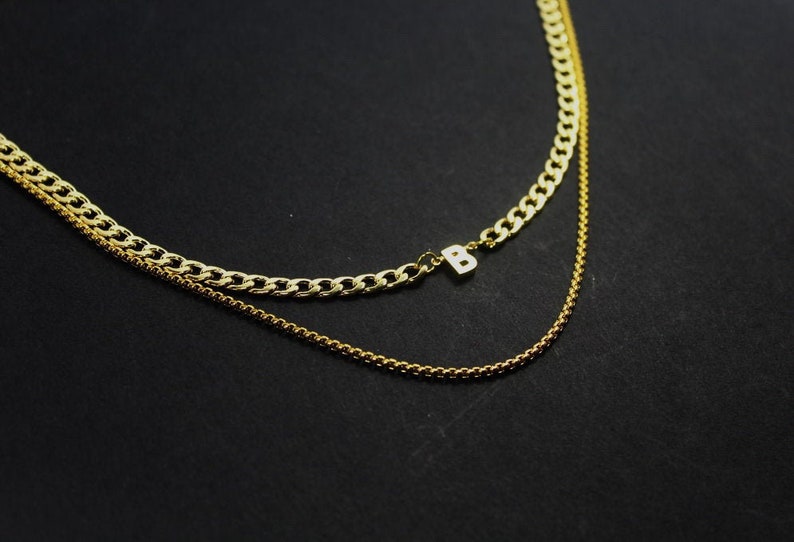 letter necklace for boyfriend