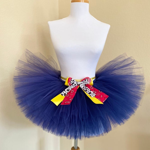 Woody Toy Story Tutu, Run Disney Costume, Pixar Toy Story 10 Miler Costume, Run Disney Tutu, Springtime Surprise Half Marathon