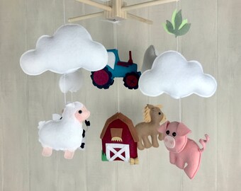 john deere baby mobile