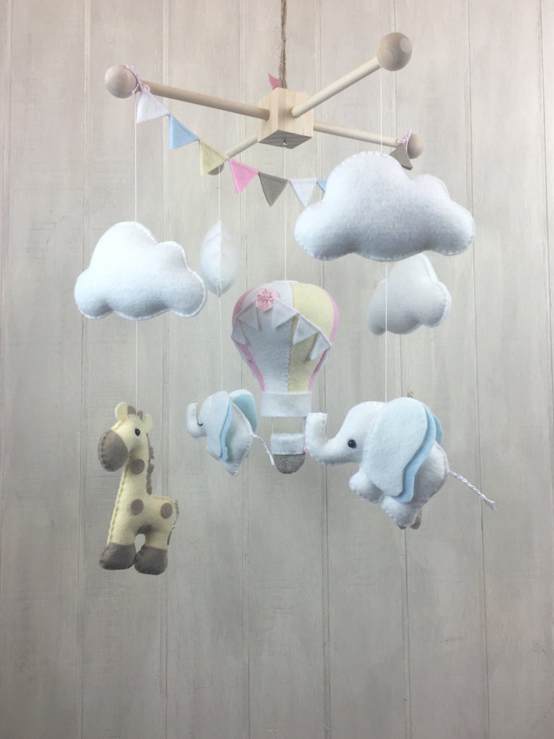Baby mobile crib mobile elephant mobile giraffe mobile Etsy