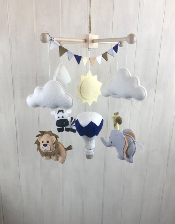 lion baby mobile