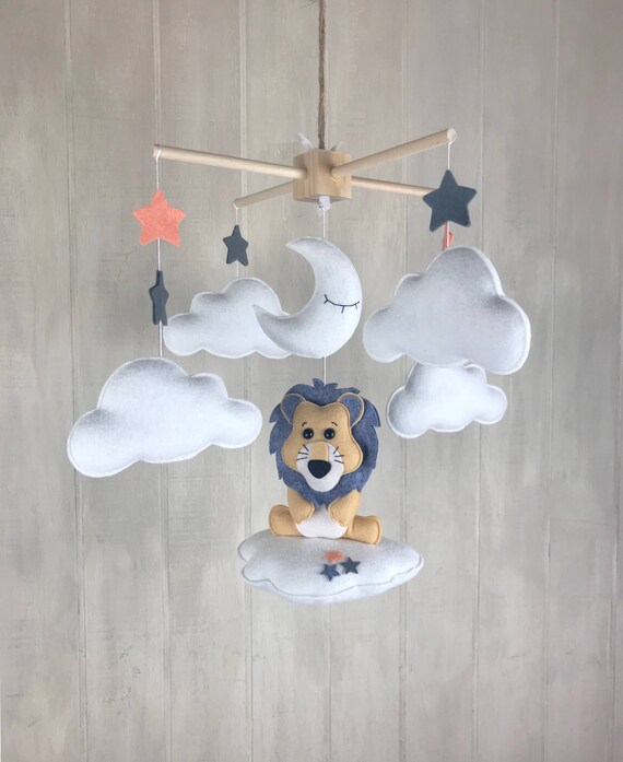 lion baby mobile