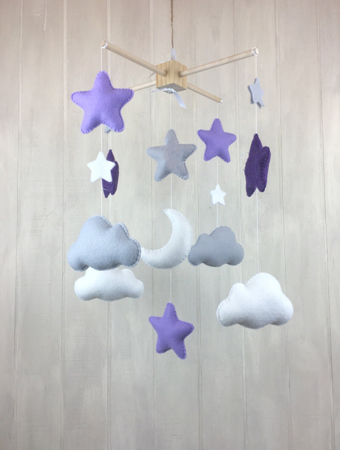 Baby mobile star mobile crib mobile cloud mobile Etsy