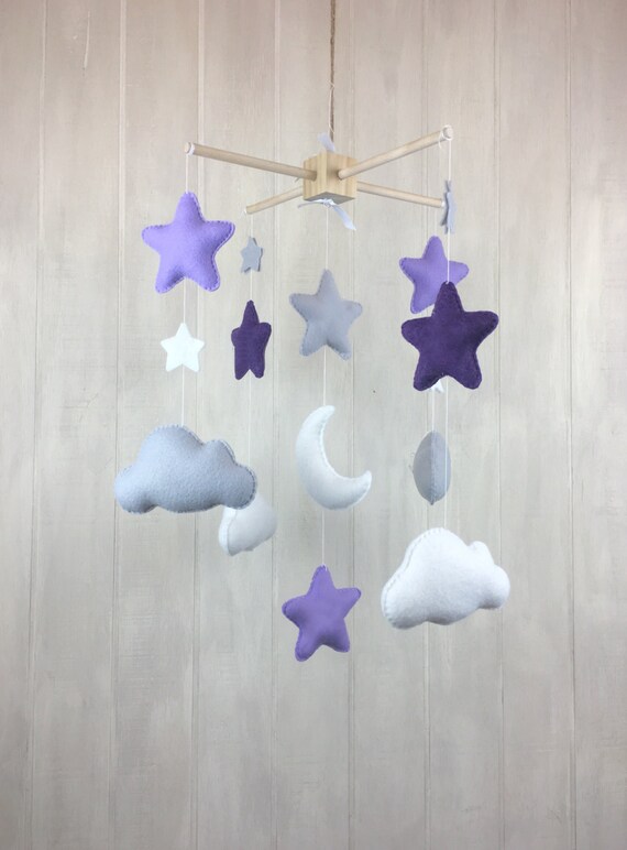Baby mobile star mobile crib mobile cloud mobile Etsy