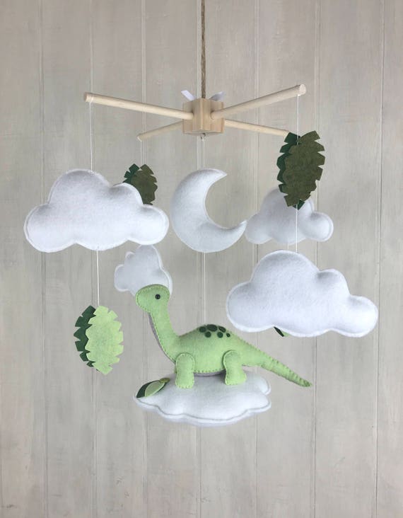 dinosaur cot mobile