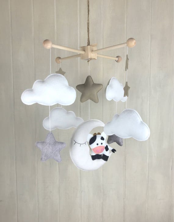 cow mobile for crib