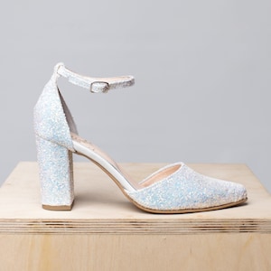 Women Glitter Pumps Etsy
