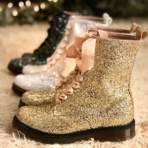 Gold boots for toddlers outlet