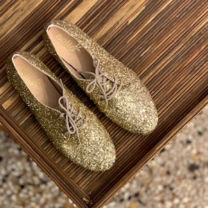 Gold flats for prom sales