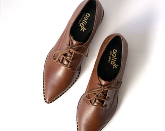 vegan women's oxfords