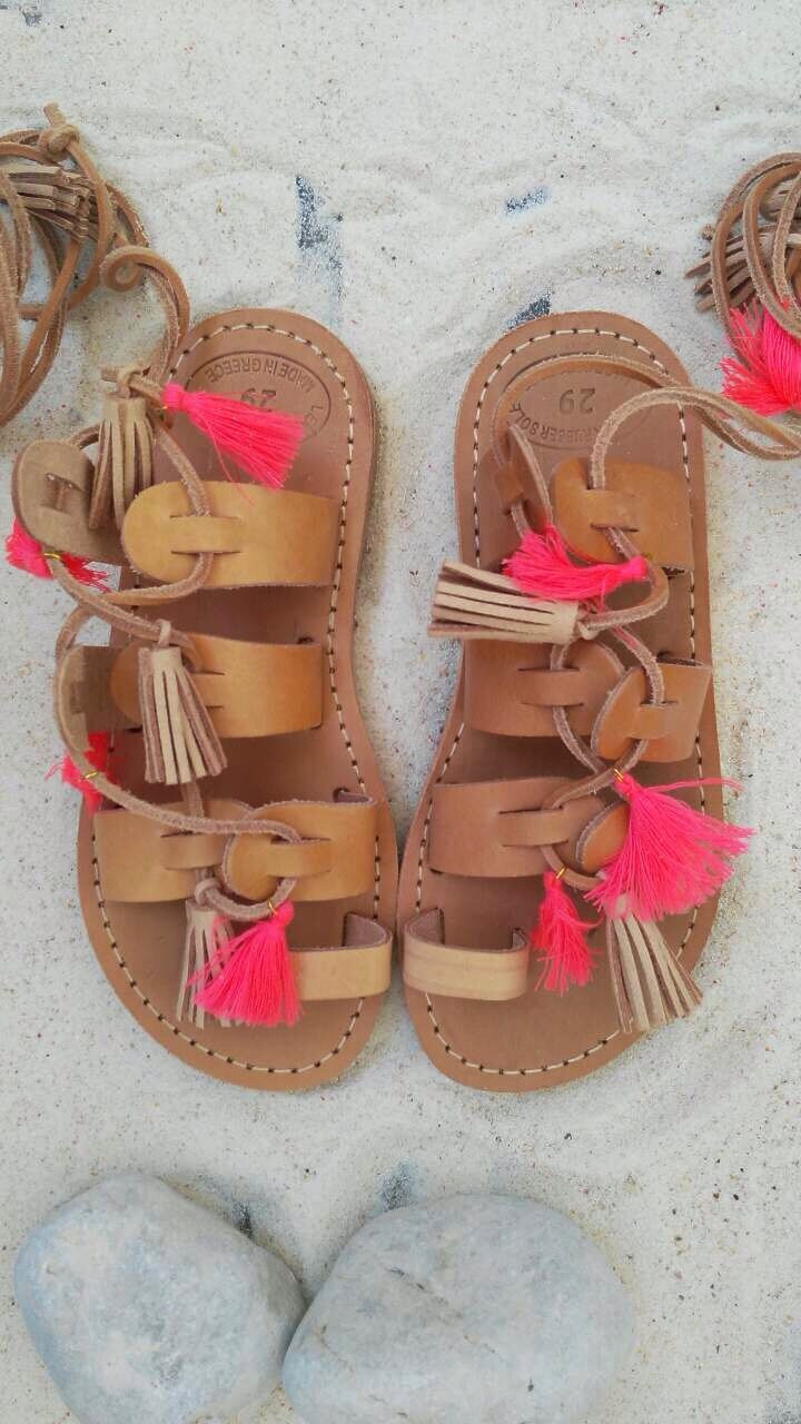 baby girl lace up sandals