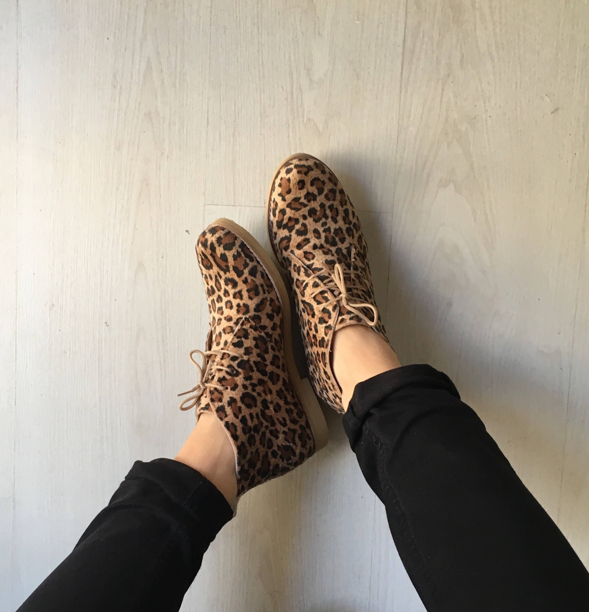 leopard print booties amazon