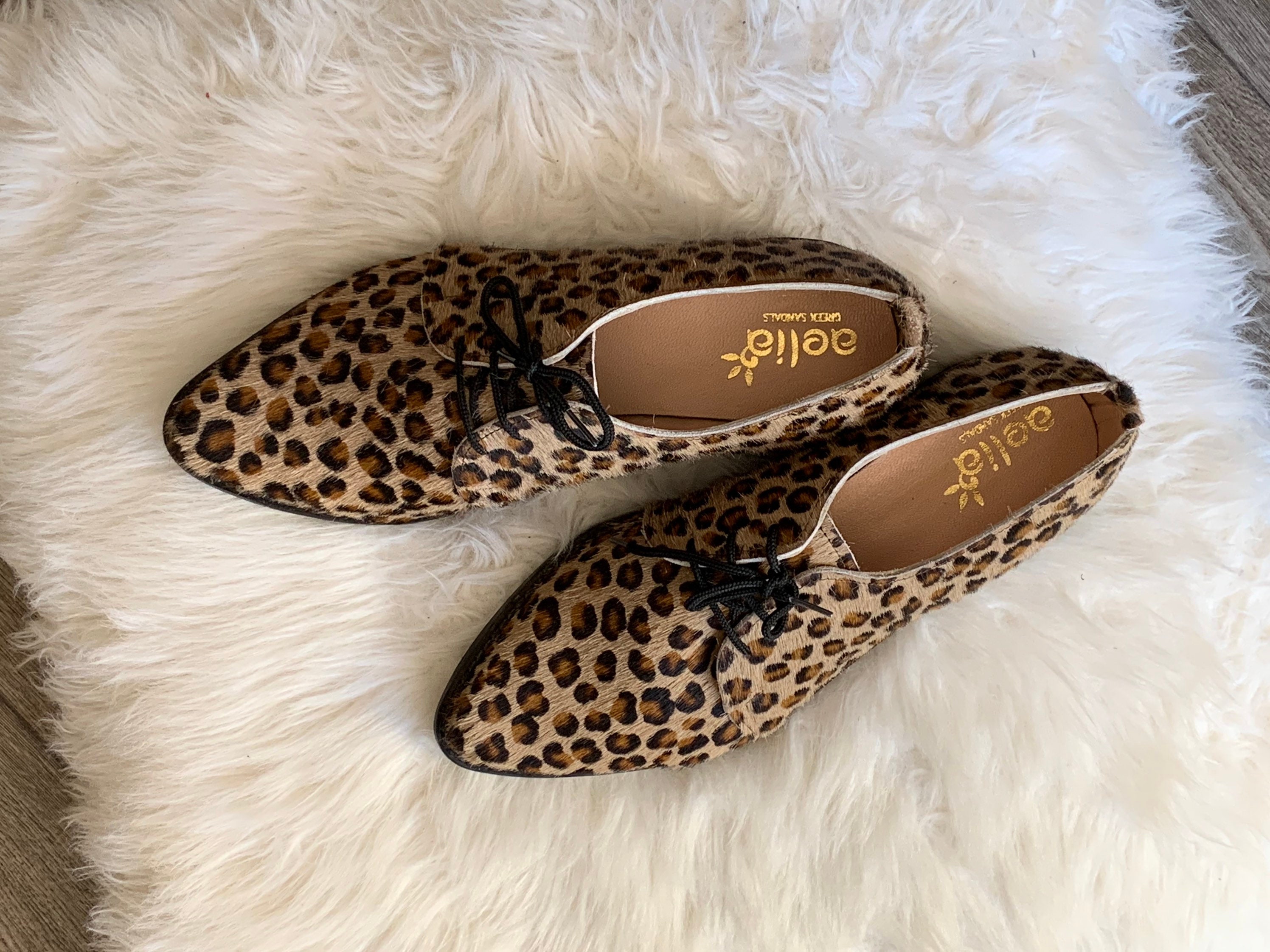 Leopard Animal print women shoes. Unique Leather Women Shoes made in ...