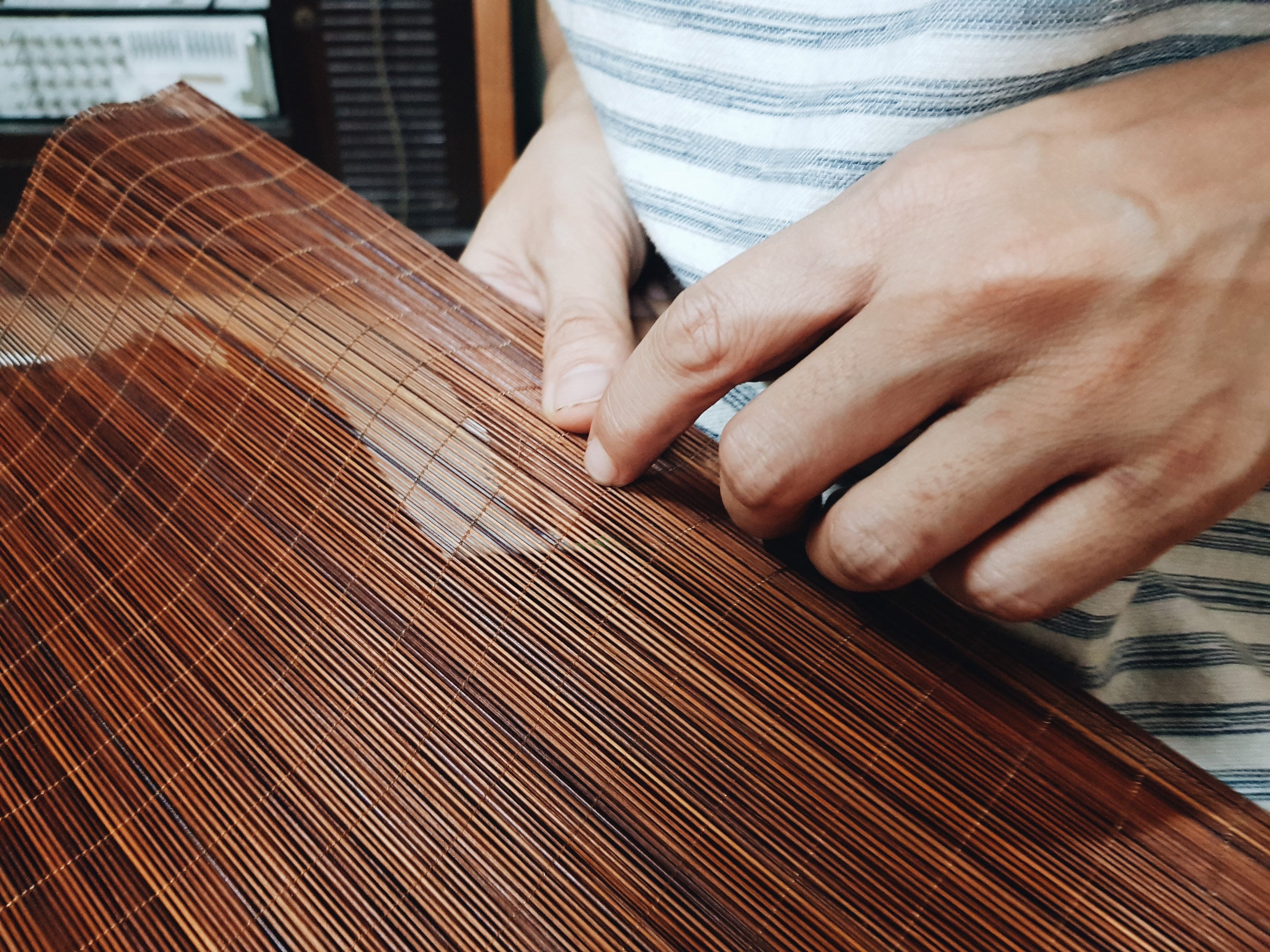 Woven Bamboo screen Japanese mould Papermaking mould Etsy