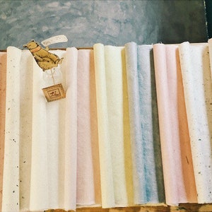 Dướng Paper (40x60cm). Handmade Vietnamese Paper (Acid-free). Natural Dying
