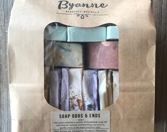 1kg Soap Bag / Soap Samples / Natural Soap / Handmade Soap / Soap / Guest Soap / Travel Soap
