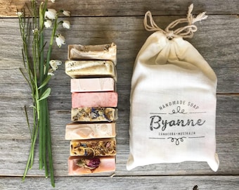 8 Sample Soaps in Bag