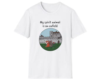 My Spirit  Animal is An Enfield Unisex Softstyle T-Shirt